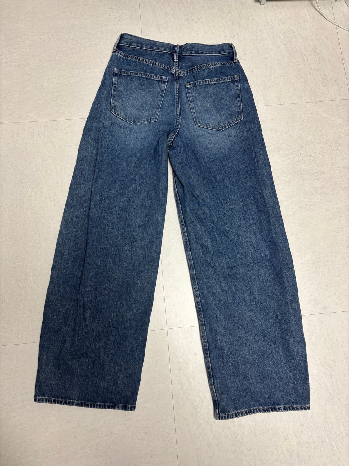 유니클로 배기커브진 25사이즈  상품이미지2