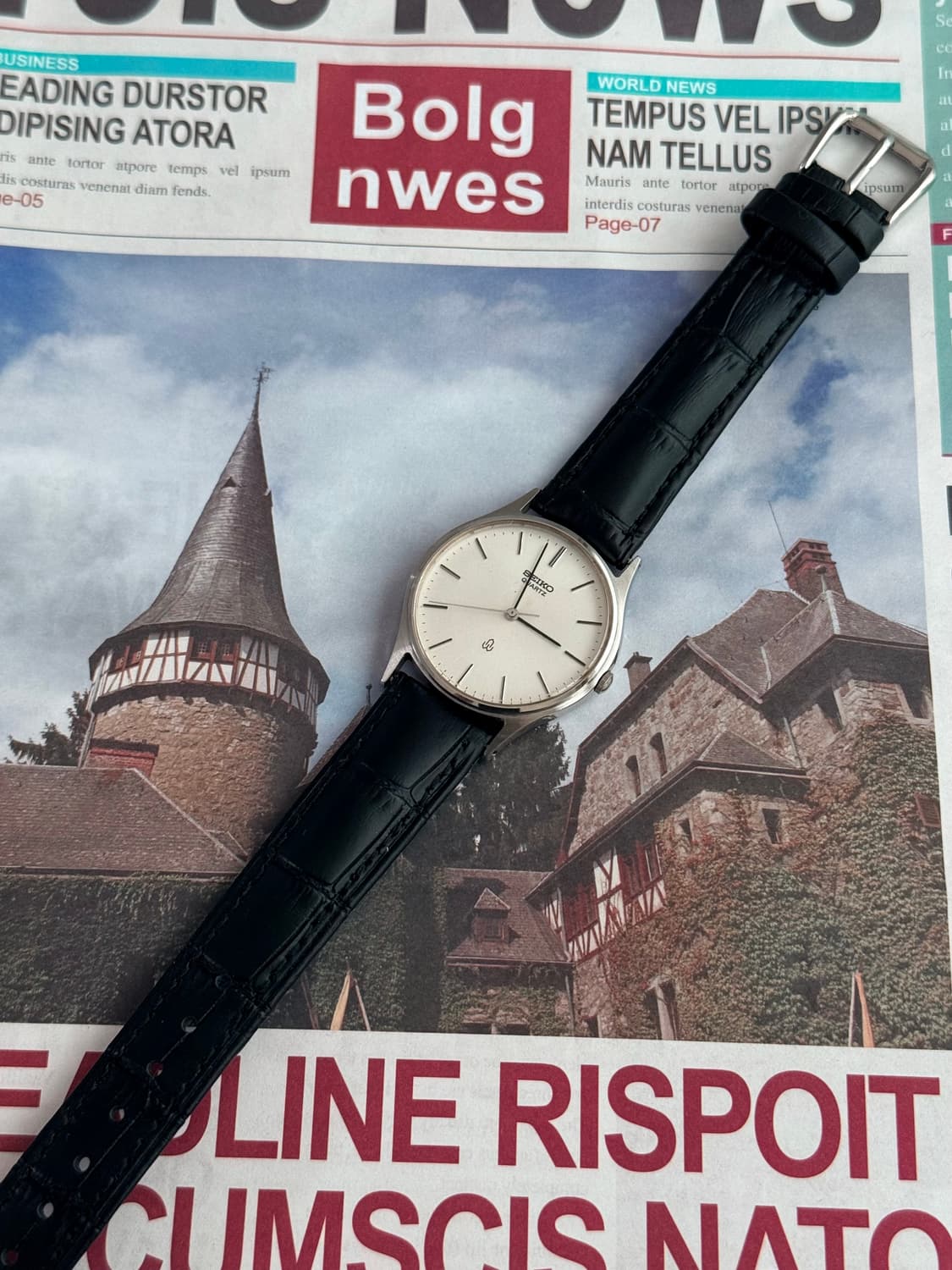 세이코 Seiko 쿼츠 래더 상품이미지2