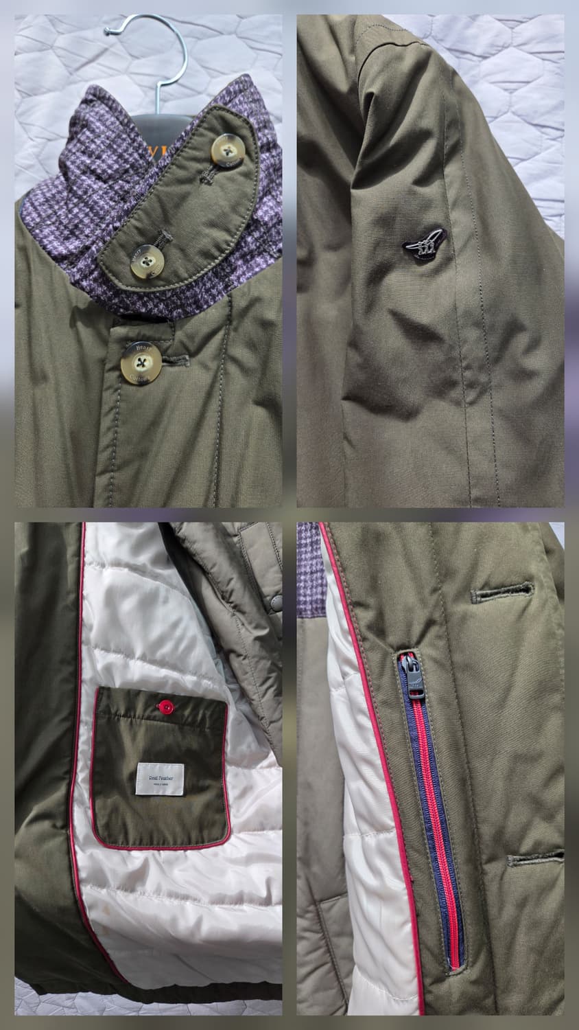 알베르토몬디 2in1 헨리코튼 클래식 파일럿코트(구스다운자켓) 판매 상품이미지9