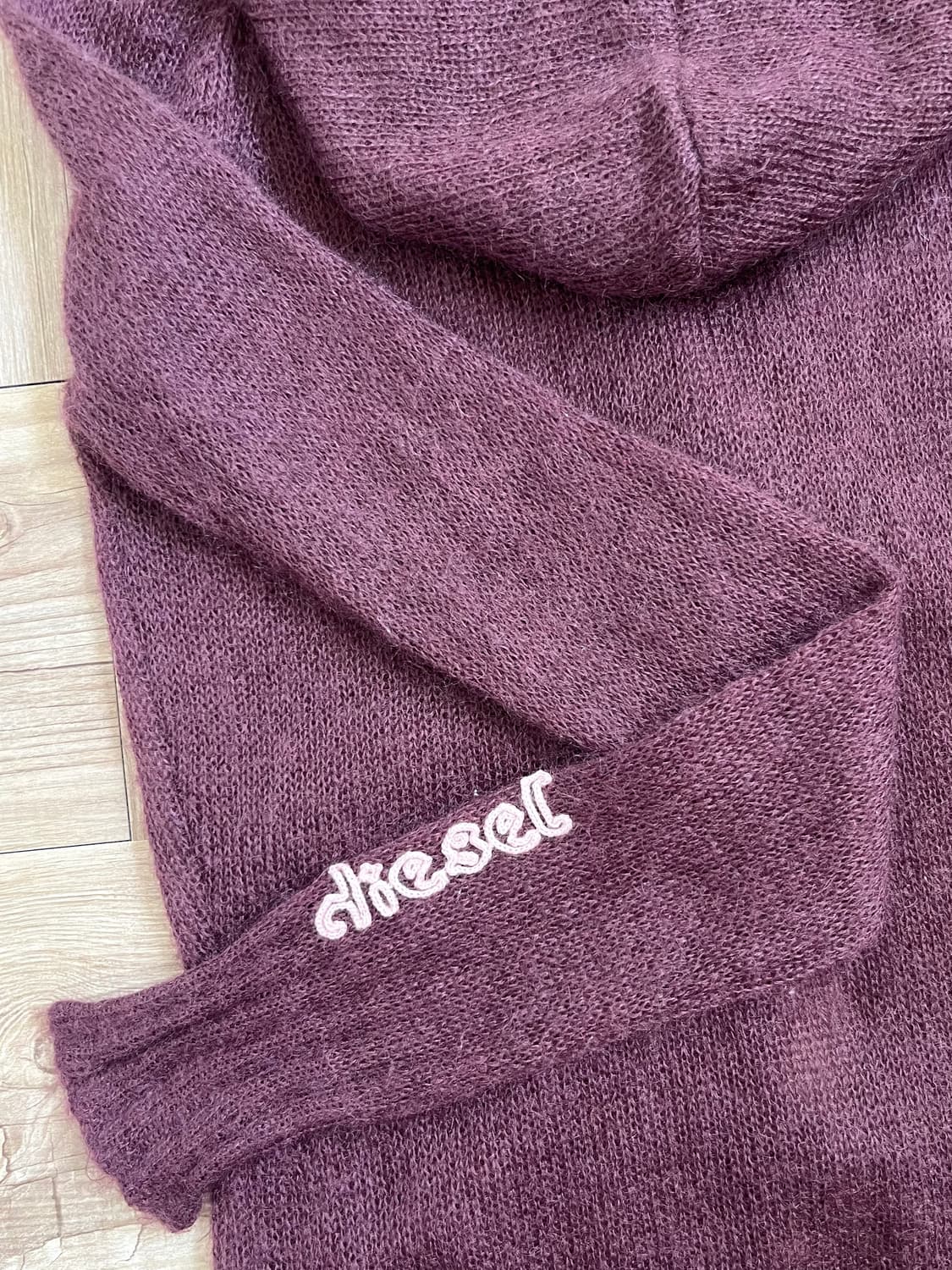 DIESEL 모헤어 후드 가디건  상품이미지4
