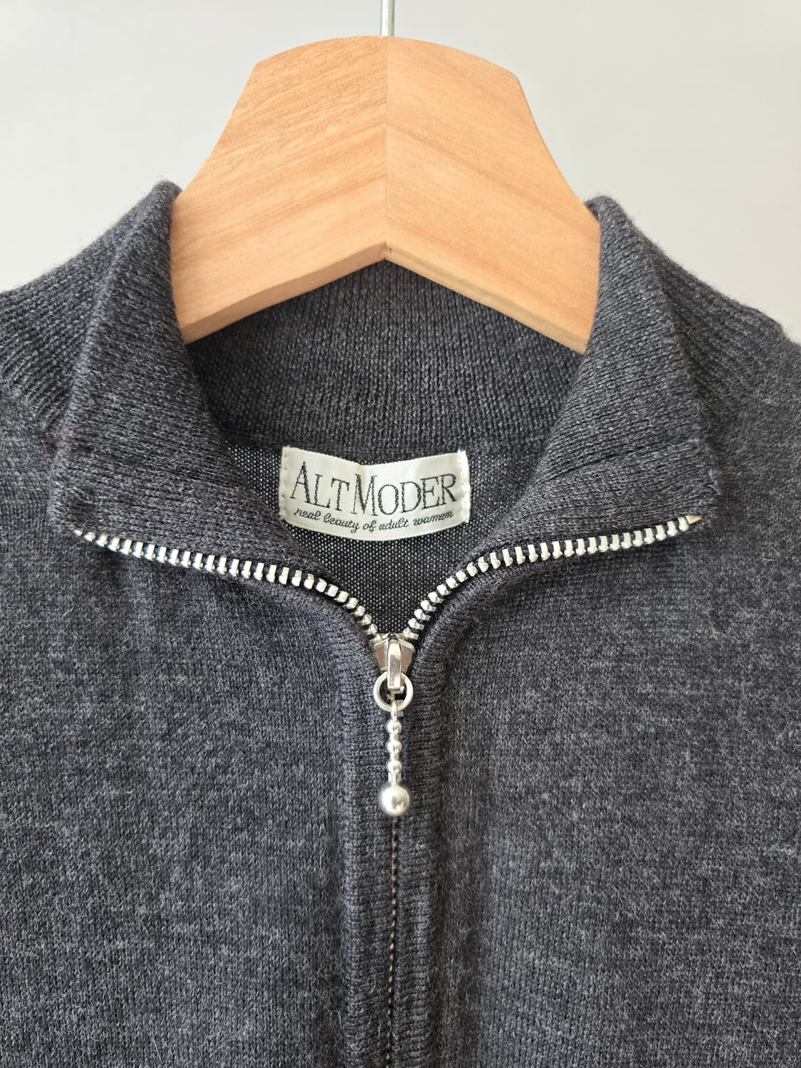 강아지 뜨개 디테일 울 니트 베스트(made in Japan) 상품이미지3