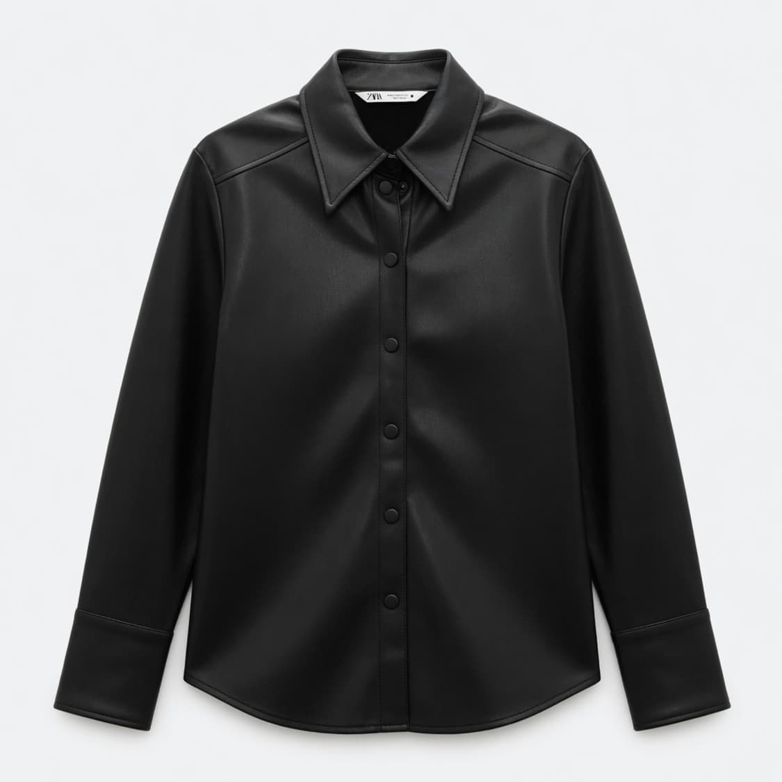 [L] ZARA 자라 레더 셔츠 상품이미지1