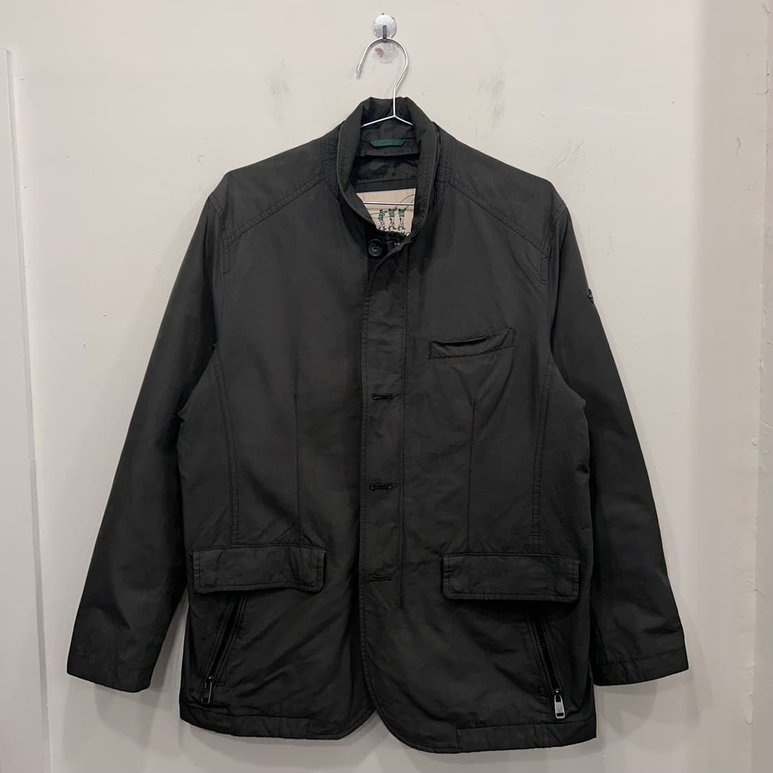 헨리코튼 실버와펜 글로시 코튼 나일론 자켓 상품이미지2