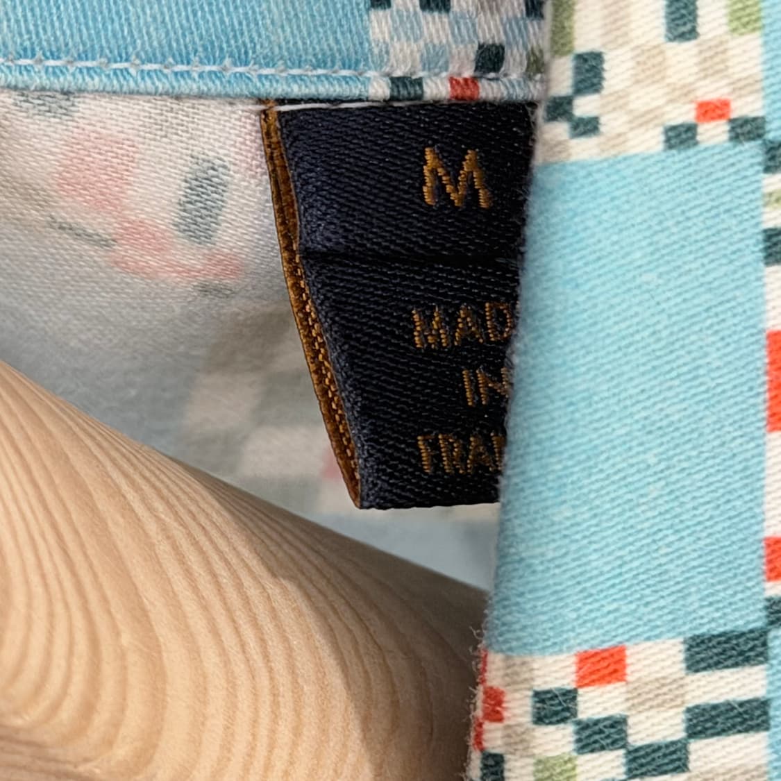 (A+/M) / 루이비통 다미에 디스토티드 하와이안 반팔 셔츠 상품이미지4