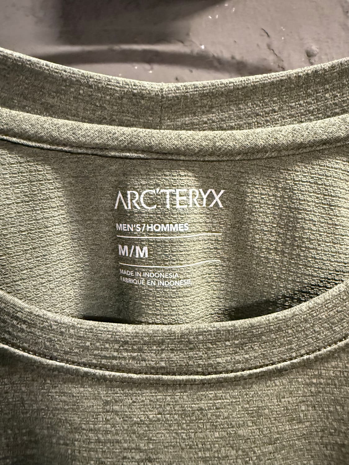 아크테릭스 ARCTERYX 기능성 반팔 티셔츠 카키 M 상품이미지5