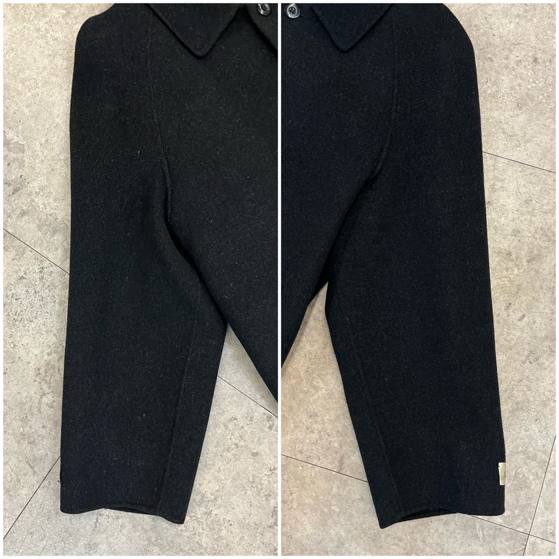 올레그 카시니 캐시미어 롱코트 블랙 #csz3035 상품이미지6