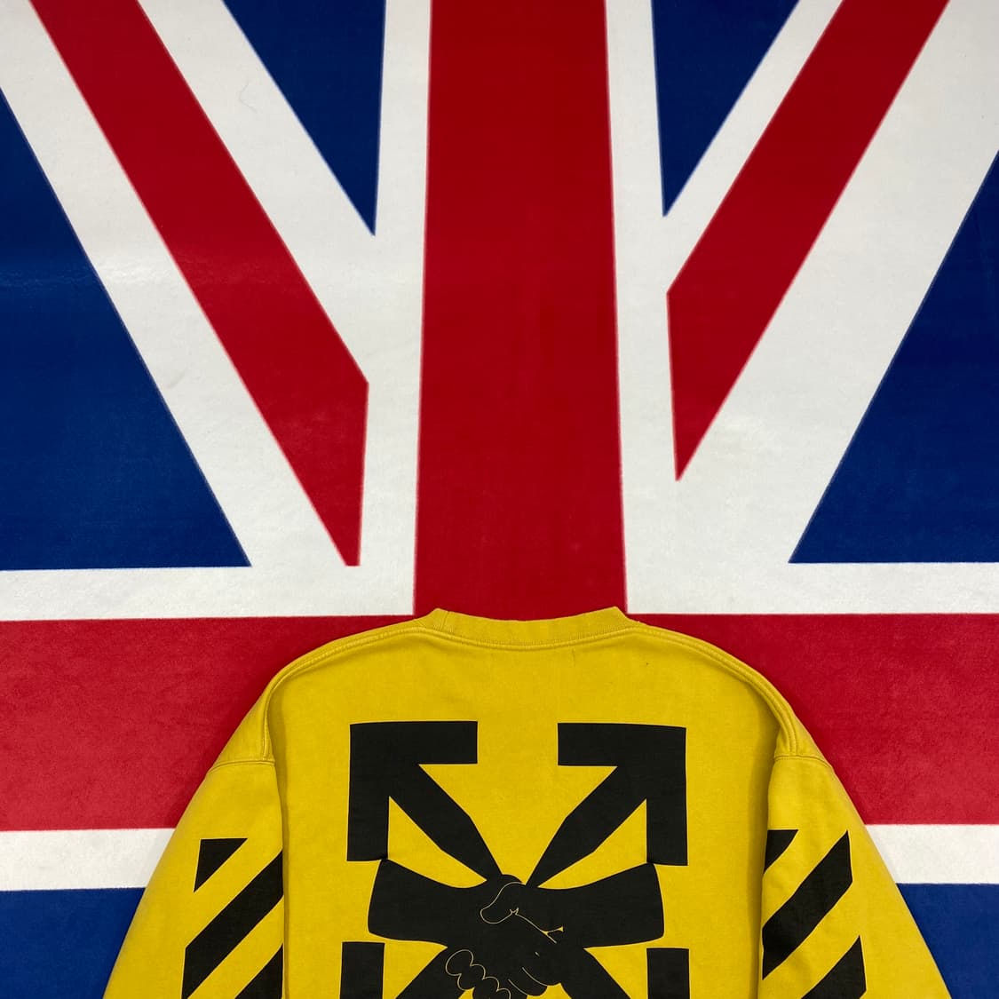 오프화이트 디아그 어그리먼트 맨투맨 L 상품이미지2