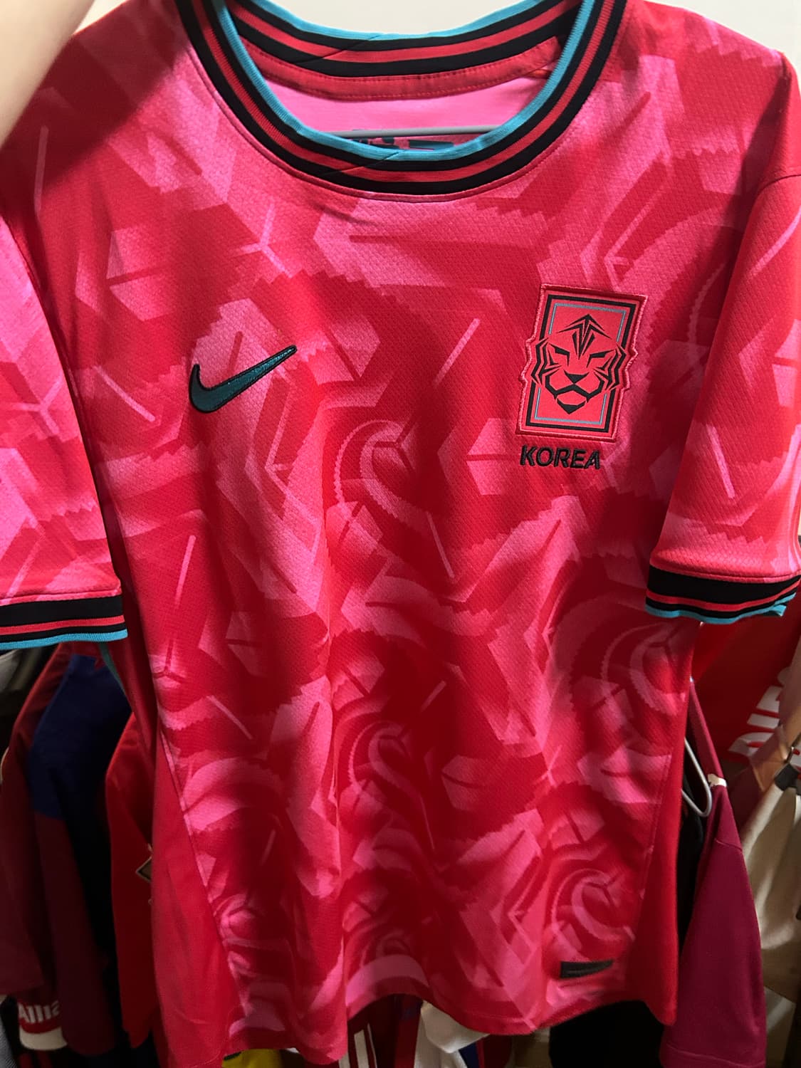 대한민국 국가대표 축구유니폼 노마킹 xl 판매합니다 상품이미지1