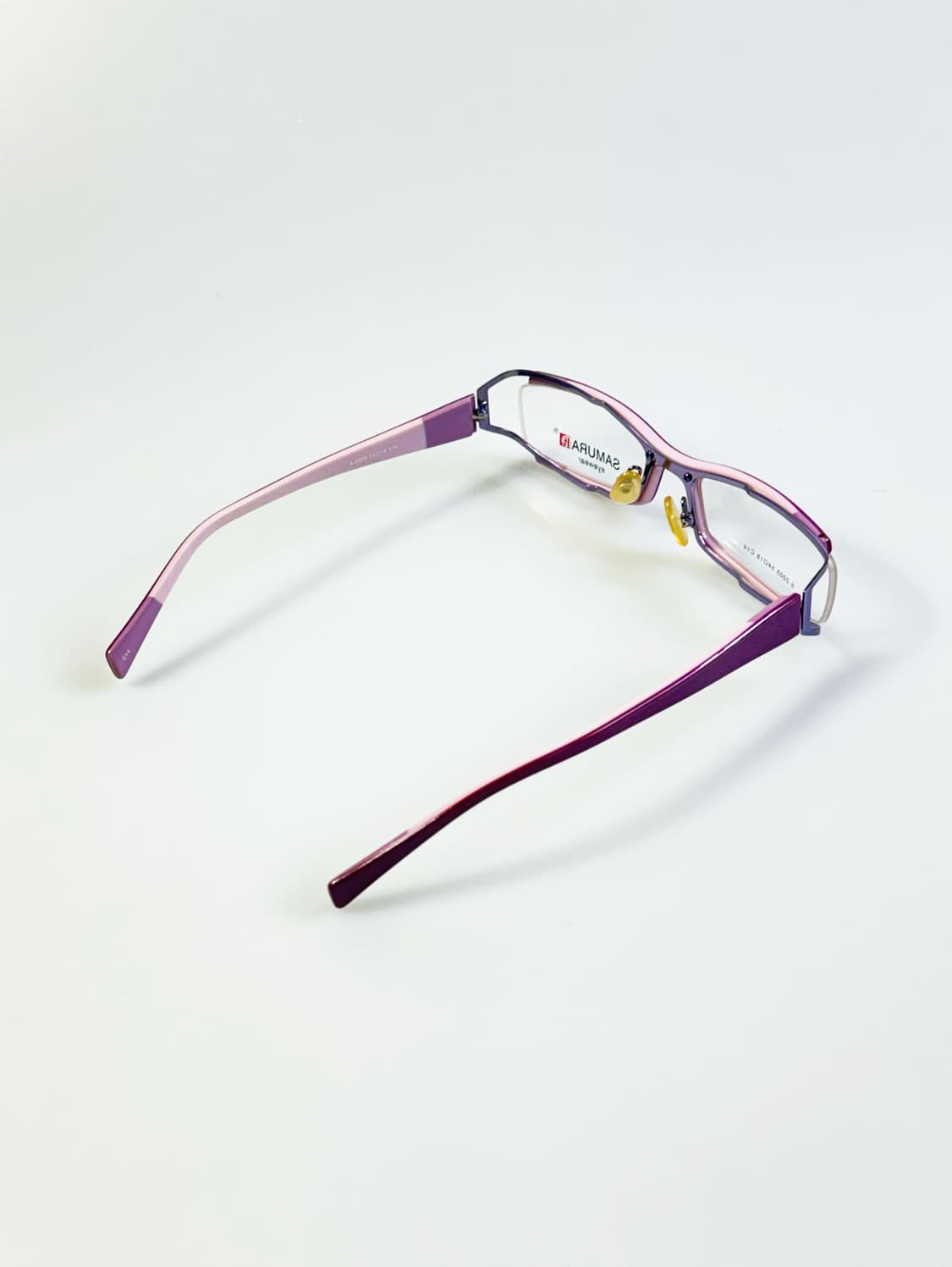 SAMURAI EYEWEAR 레이어드 스퀘어 메탈 빈티지 안경 상품이미지4