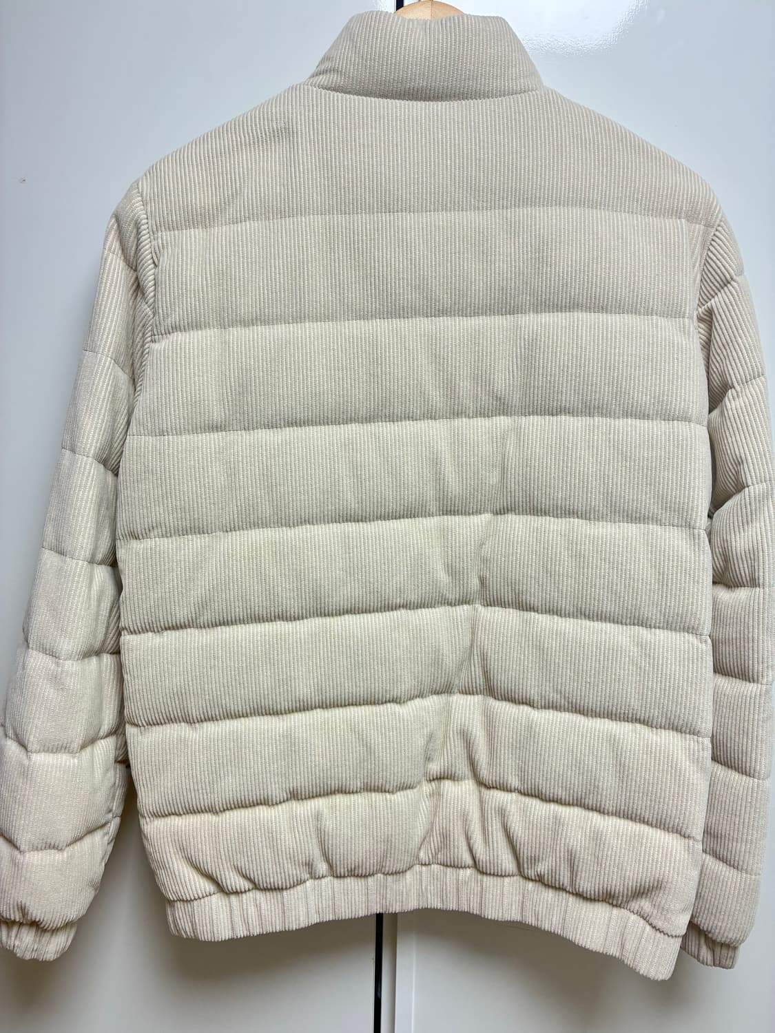 제이리움 코듀로이 아이보리 다운 M 상품이미지2