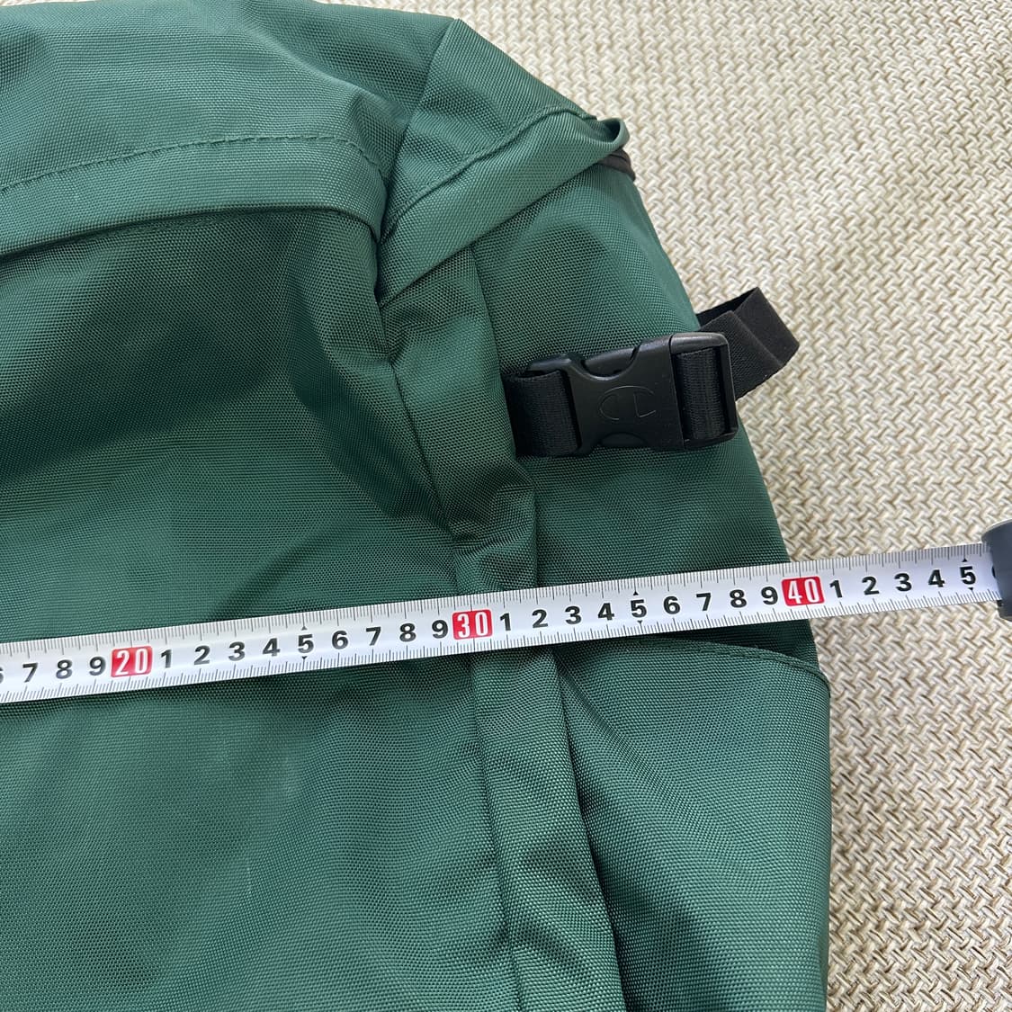 실측확인 챔피온 로고패치 백팩 0406D 상품이미지3