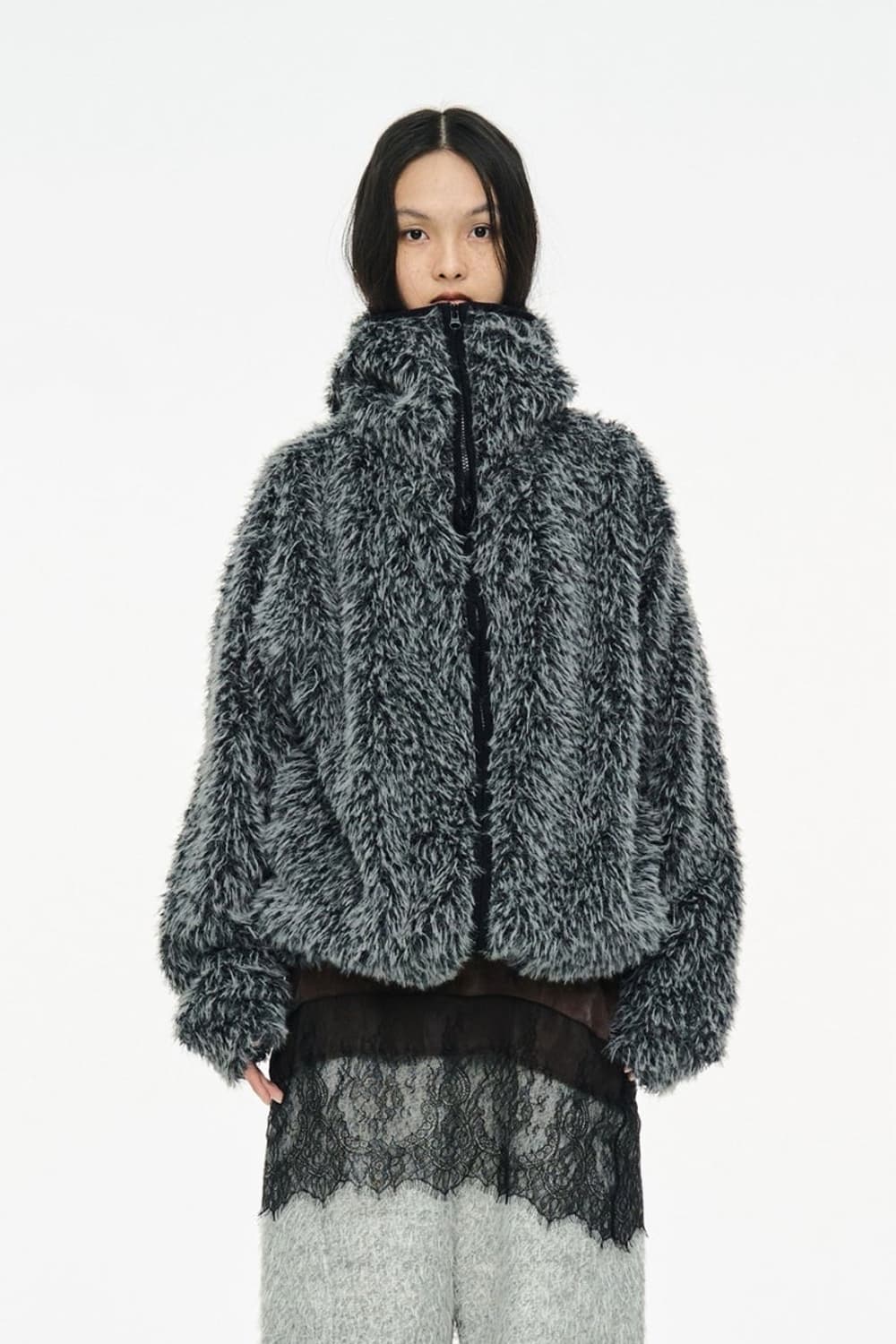 세릭 바라클라바 후드 집업 상품이미지1