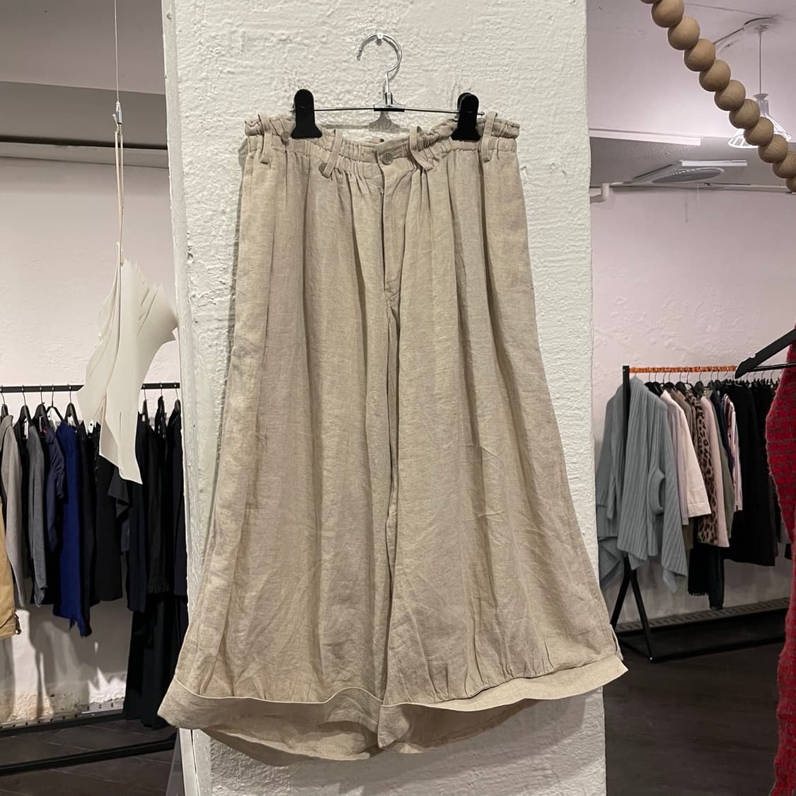 요지야마모토 하카마 팬츠 상품이미지1