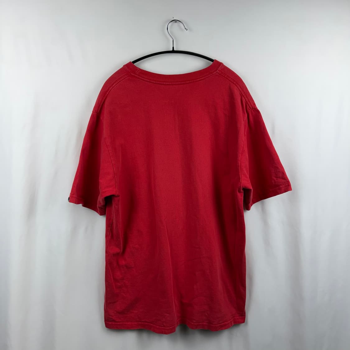 (XL) 커버낫 프린팅 반팔 티 레드 상품이미지6