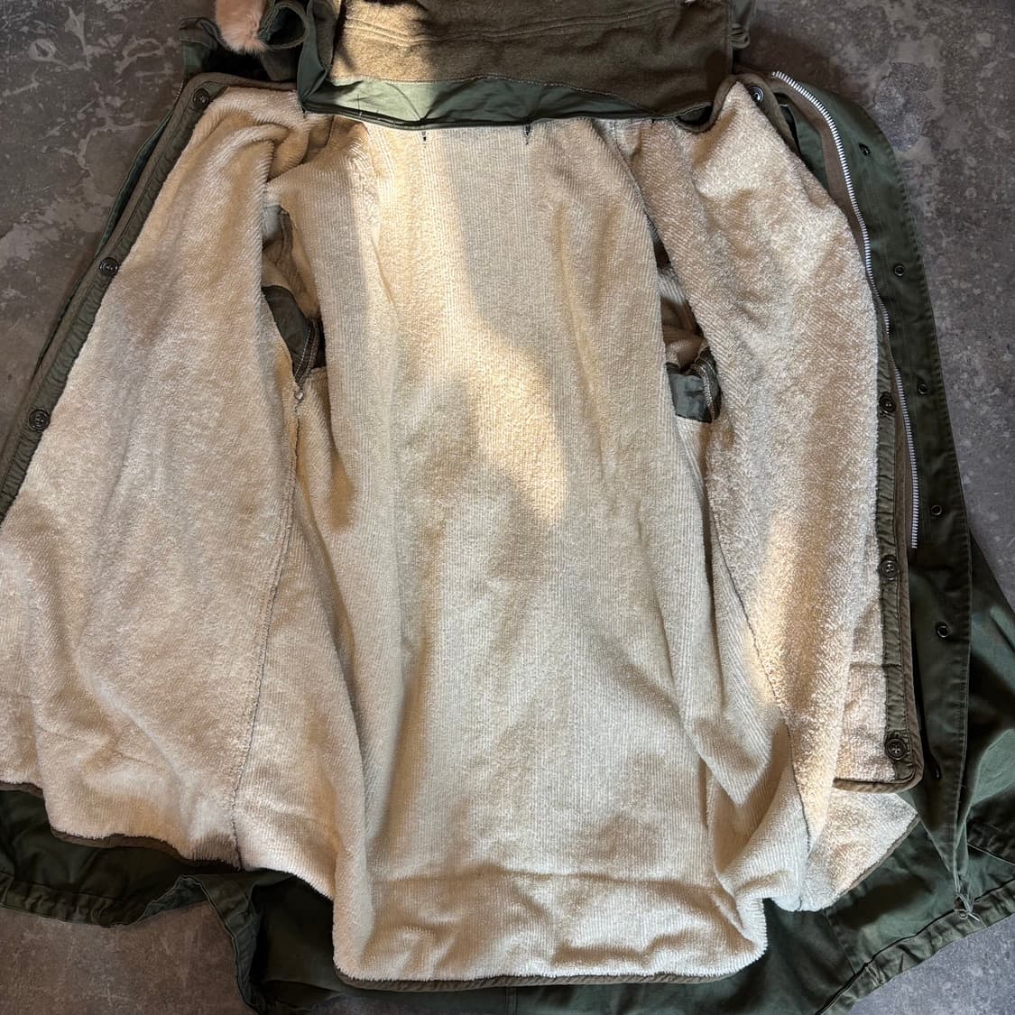 50년대 미군 og m-51 피쉬테일 파카 상품이미지7