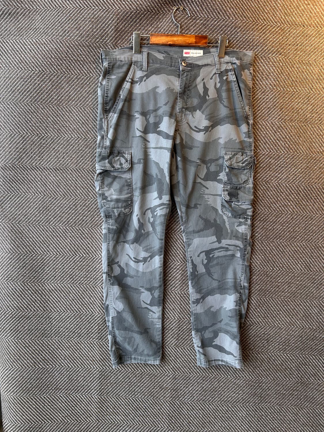 랭글러 Camo카고팬츠 레귤러 테이퍼핏 상품이미지1