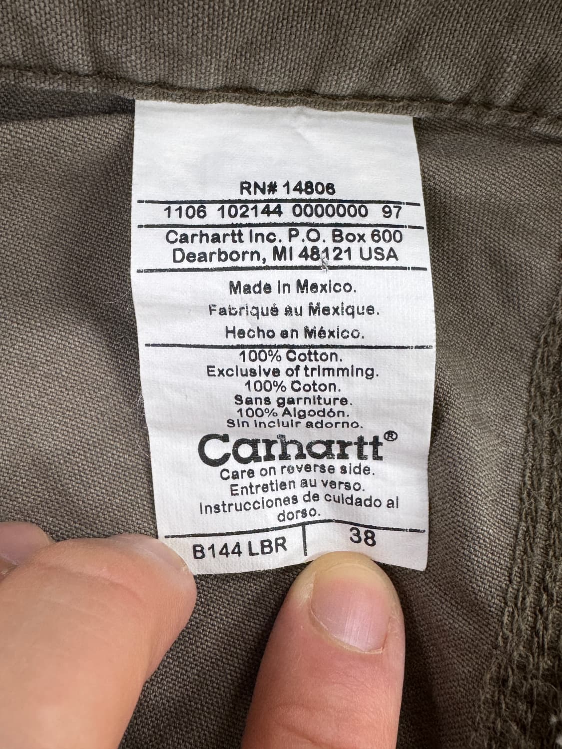 칼하트 반바지 상품이미지3