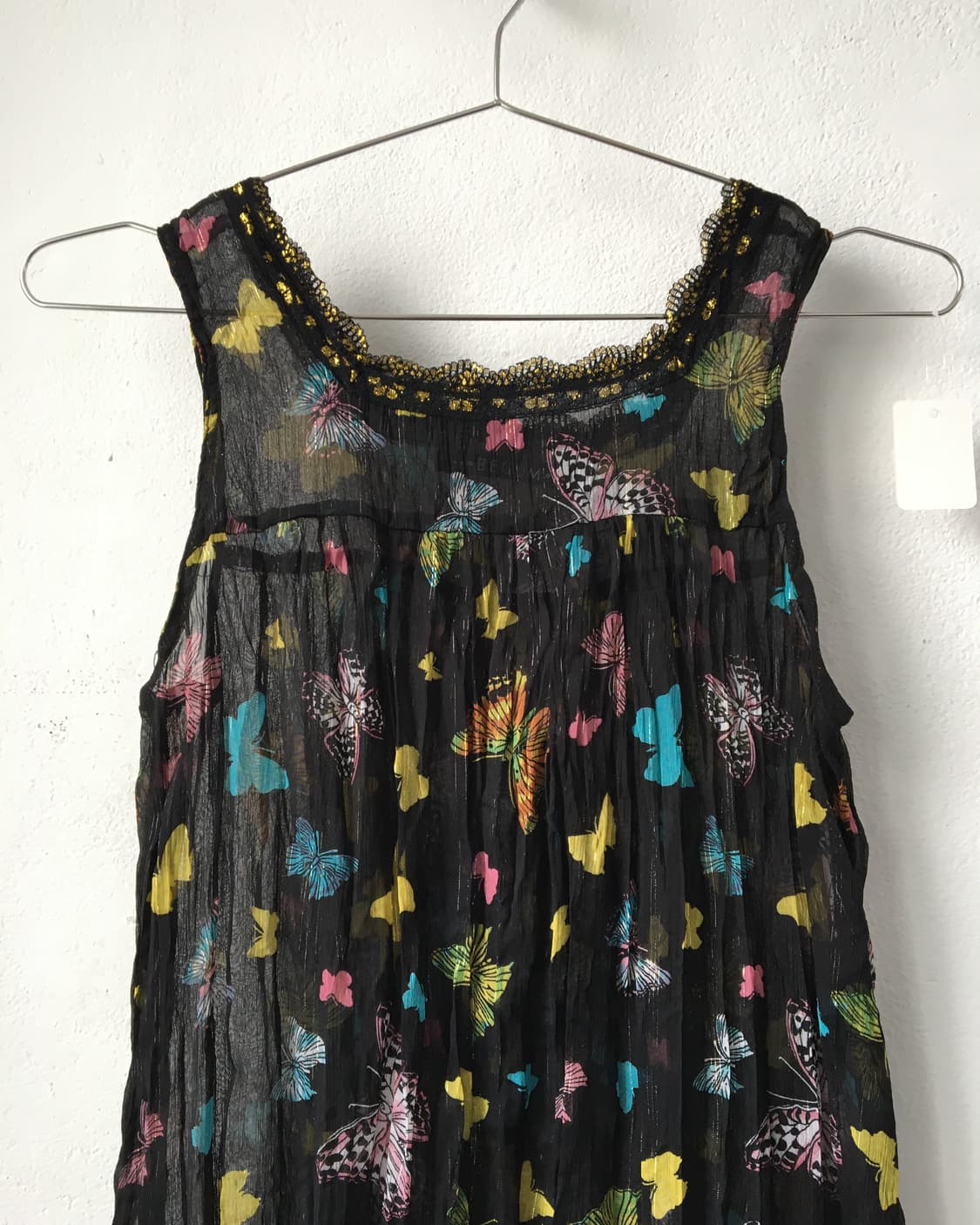 Butterfly pattern sleeveless 상품이미지3