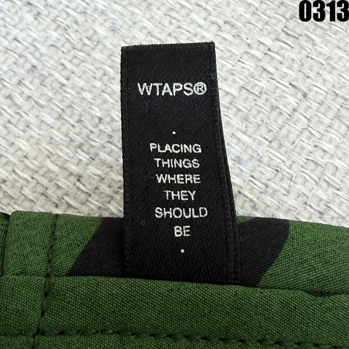 WTAPS 더블탭스 카모플라주 윈드브레이커 자켓 M 0313 상품이미지9