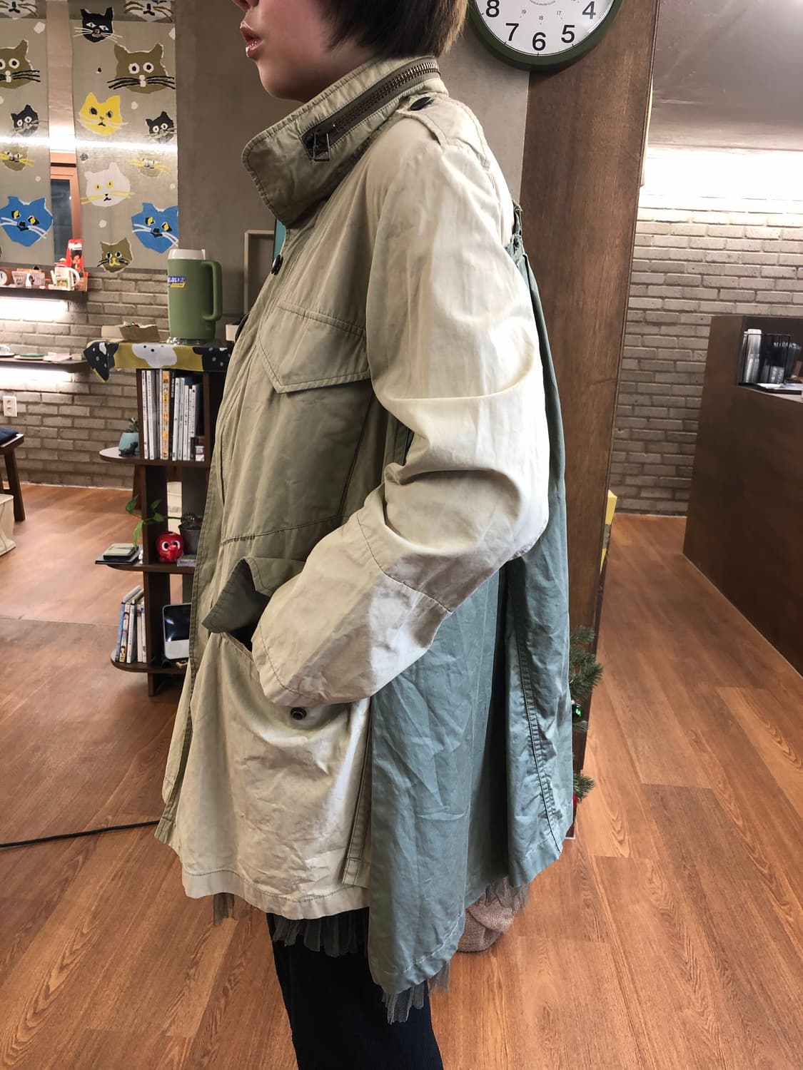 Rekisami 프릴 도킹 필드 자켓 36 상품이미지10