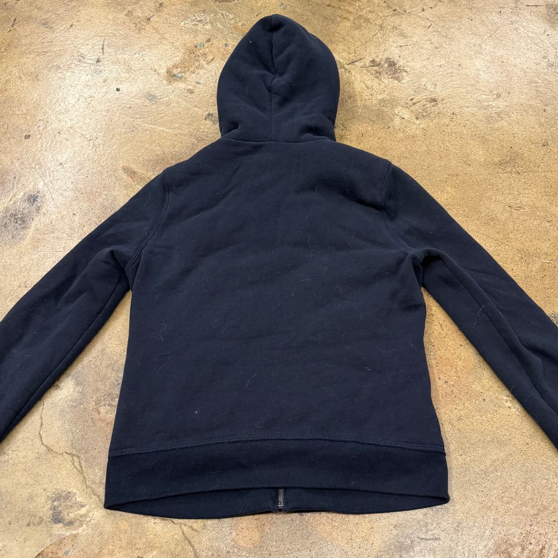 홀리스터 양털 네이비 후드집업 상품이미지4