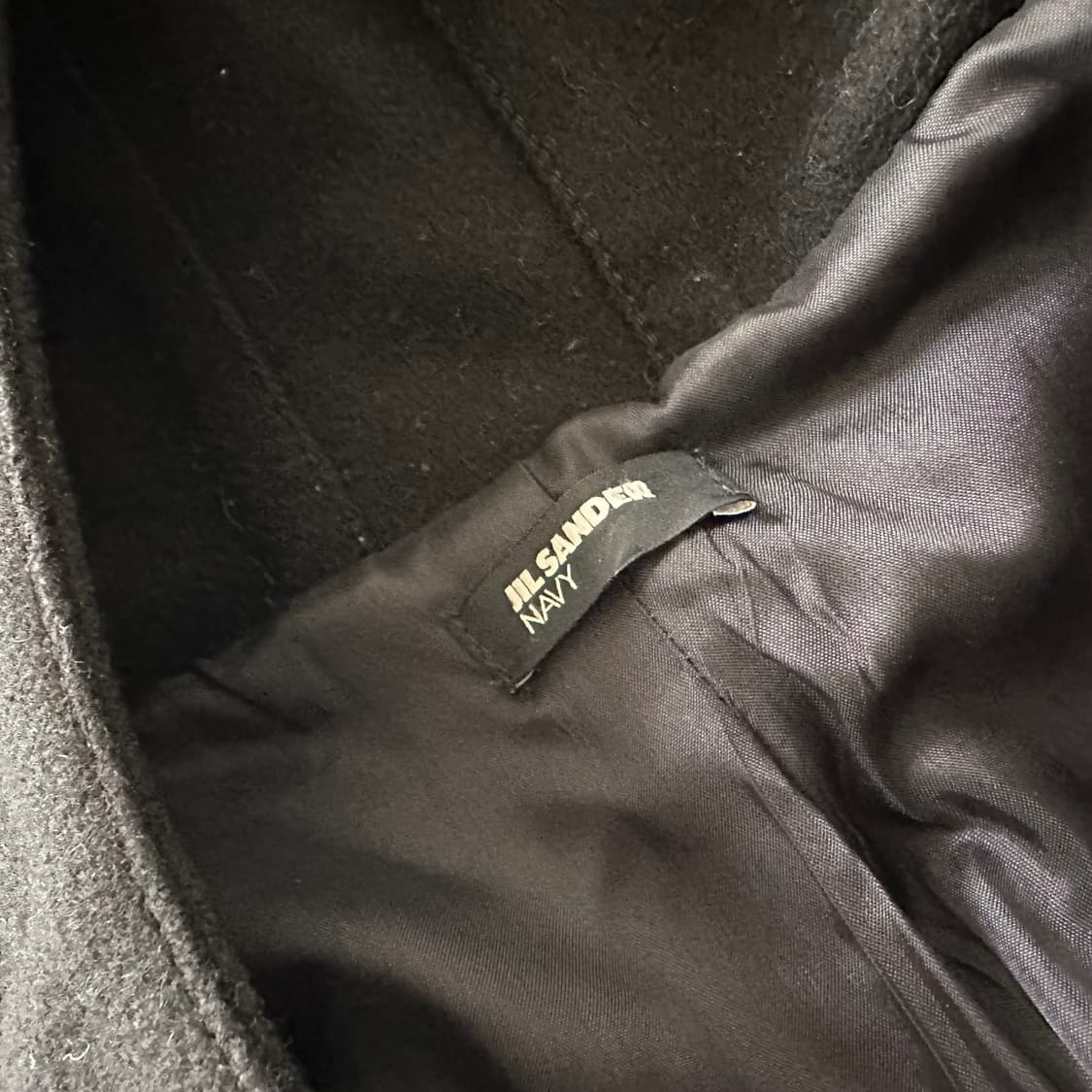 질샌더 jil sander navy 후드 코트 상품이미지5