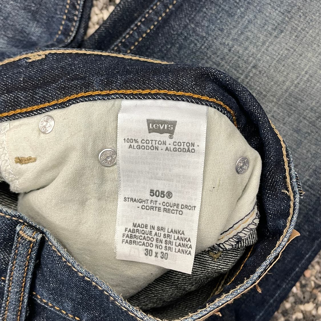 리바이스 505 스트레이트 데님 (31) 상품이미지4