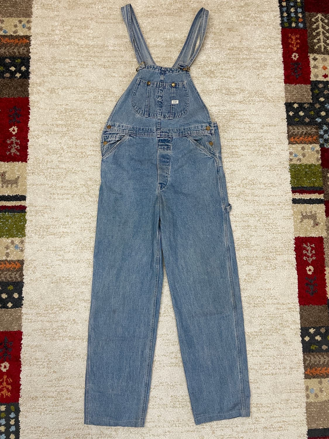 90s [M] 리 Lee Union Made 데님 오버롤 상품이미지1