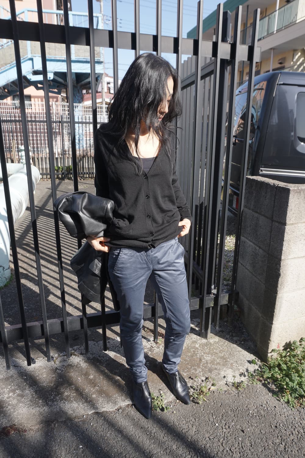 Marithe Francois Girbaud  satin pants 상품이미지3