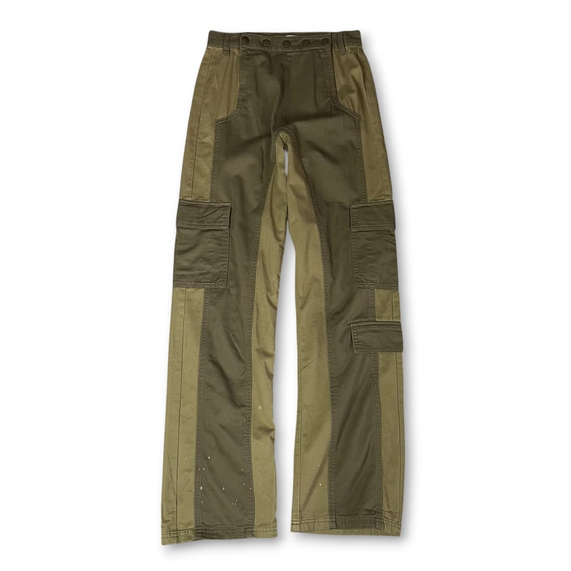 (29) 자라 샌드 디테일 패치워크 카고 팬츠 4 상품이미지1