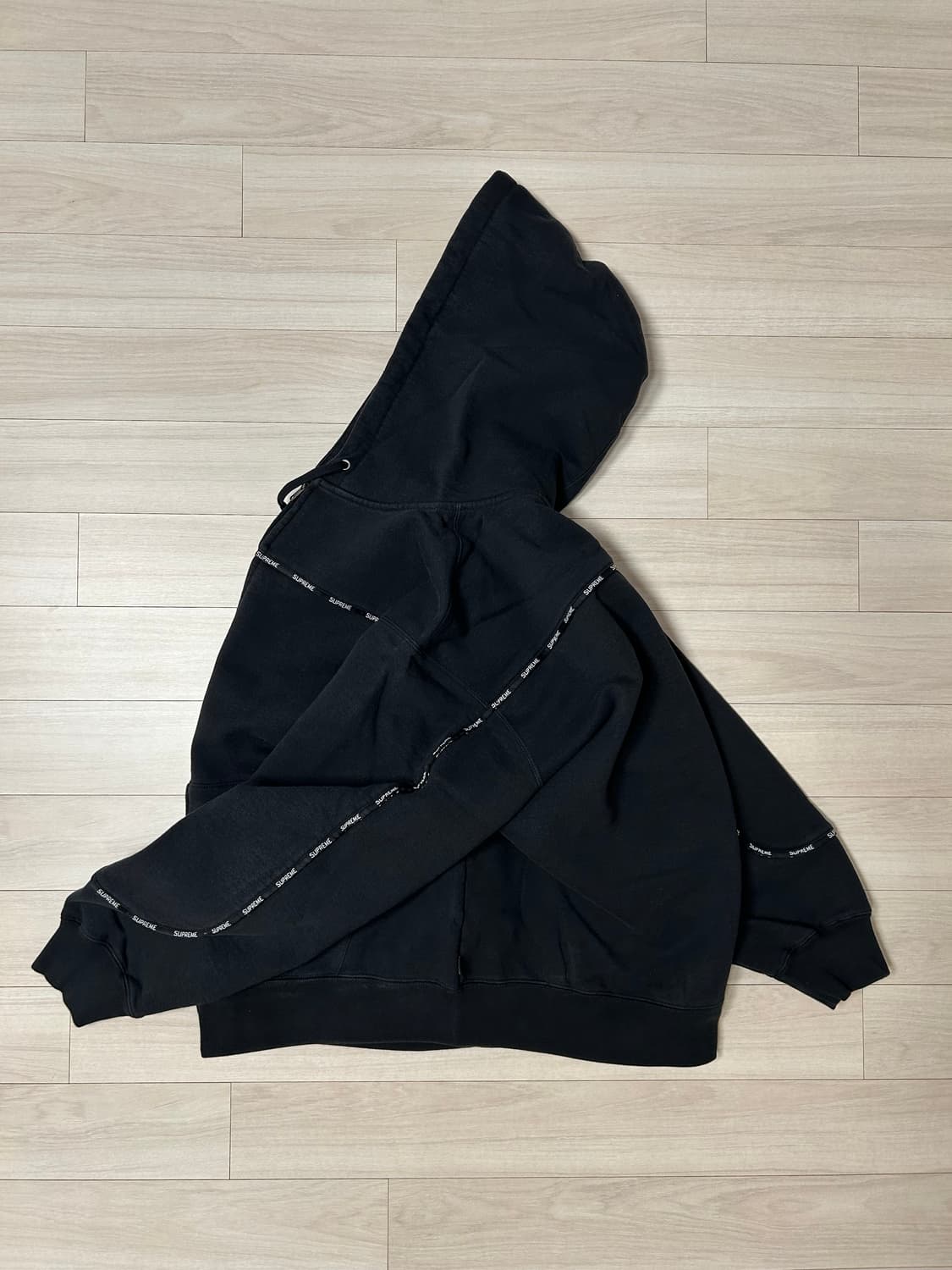 (M) 슈프림 파이핑 후드집업-25fw 상품이미지3