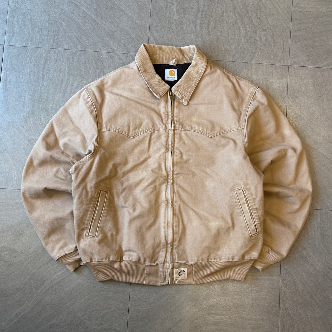 칼하트 정품 베이지 산타페 자켓  상품이미지1
