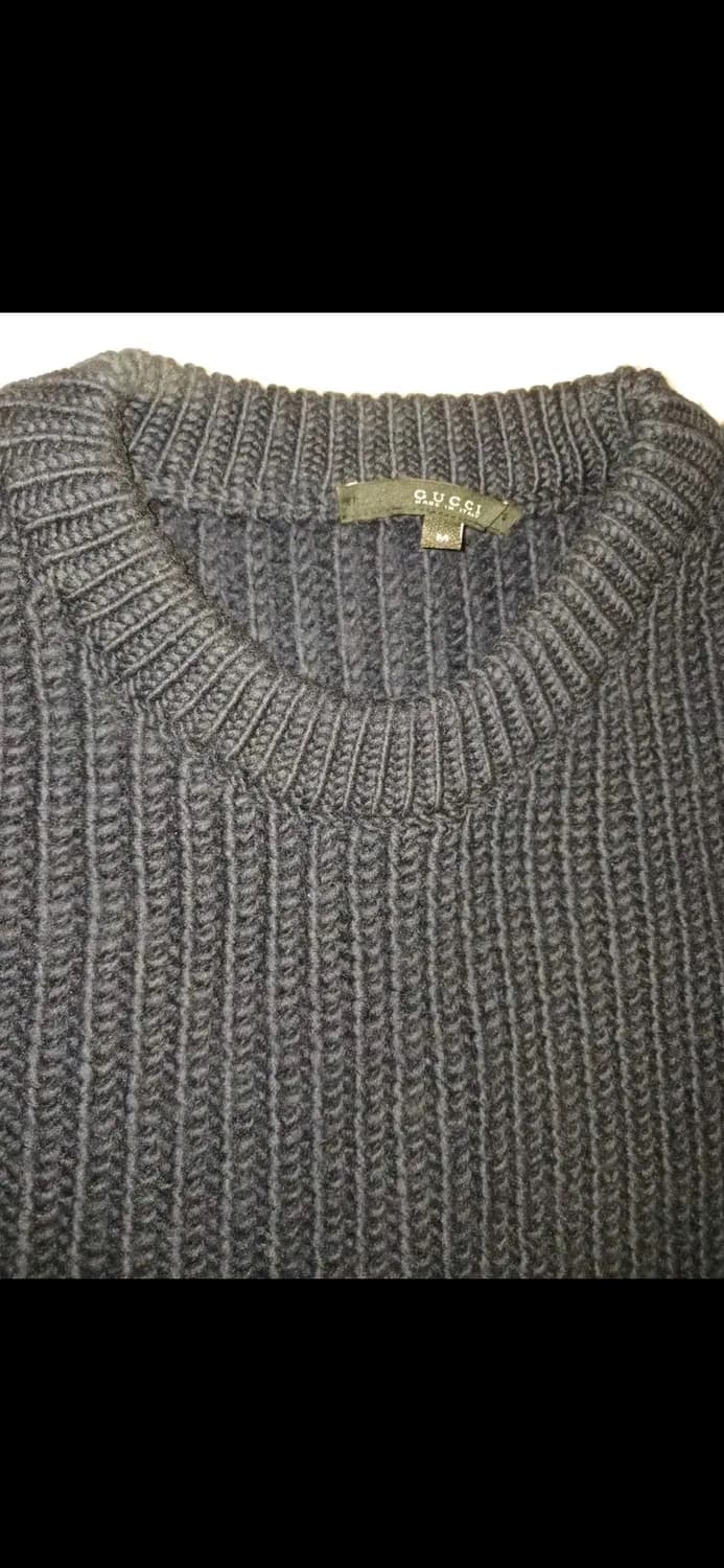 GUCCI OVERSIZED WOOL CHUNKY SWEATER 상품이미지4