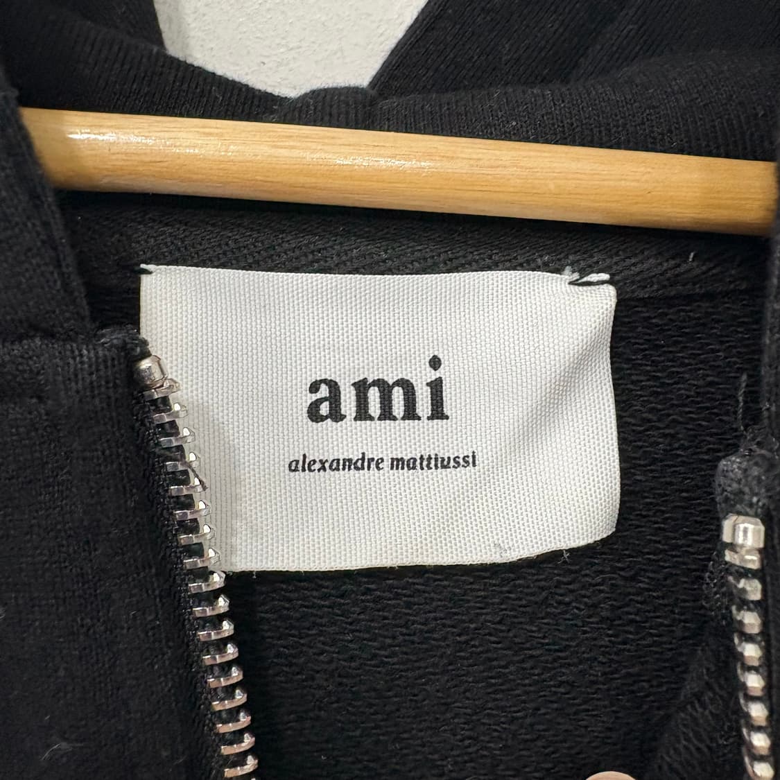 아미 스몰 하트 로고 후드집업 상품이미지3