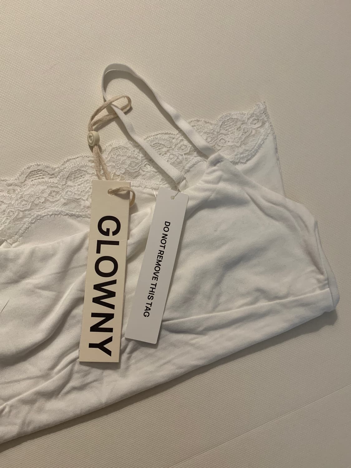 글로니 glowny heart lace cami | 하트 레이스 캐미솔 상품이미지1