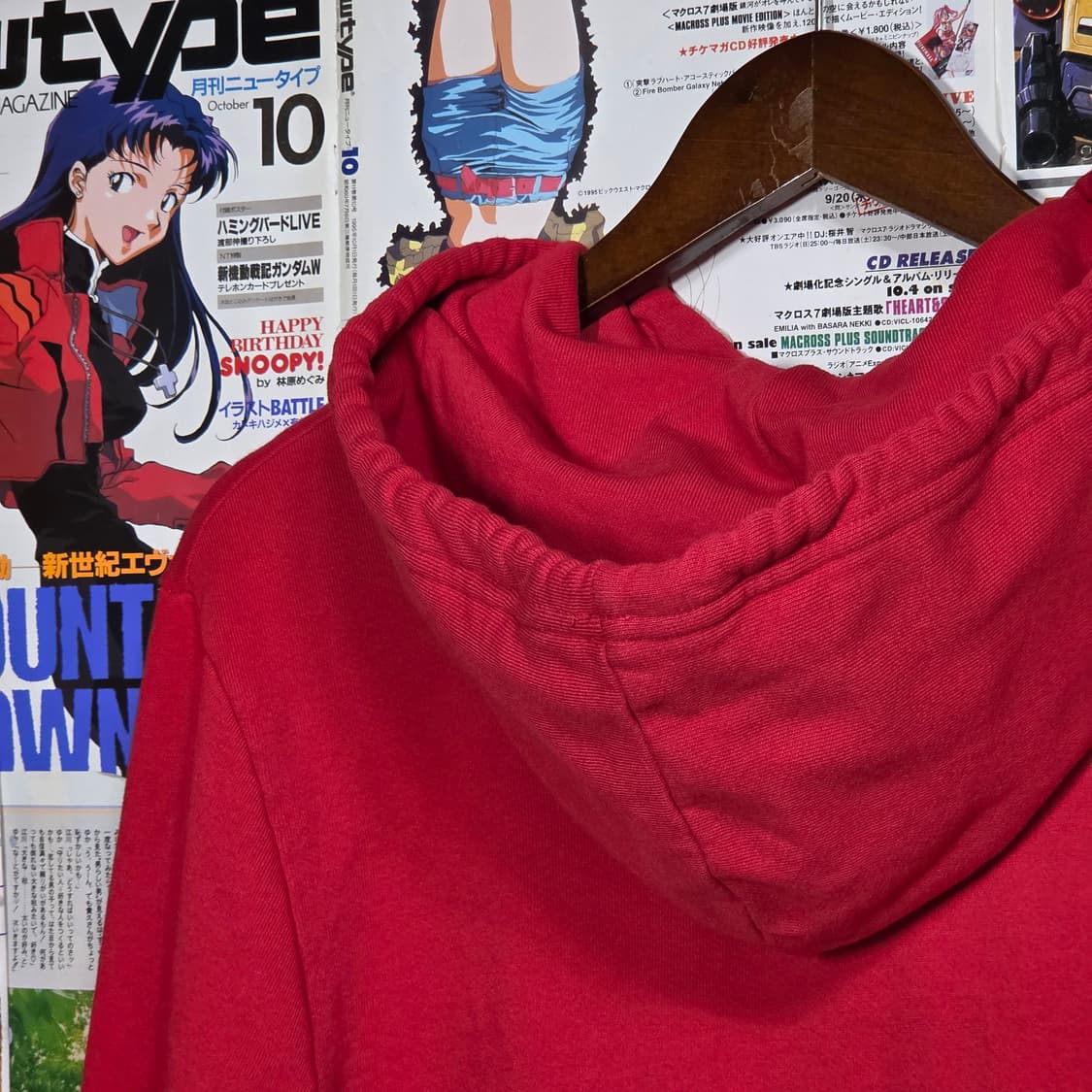 리바이스 레드 빅로고 자수 후드집업 상품이미지6