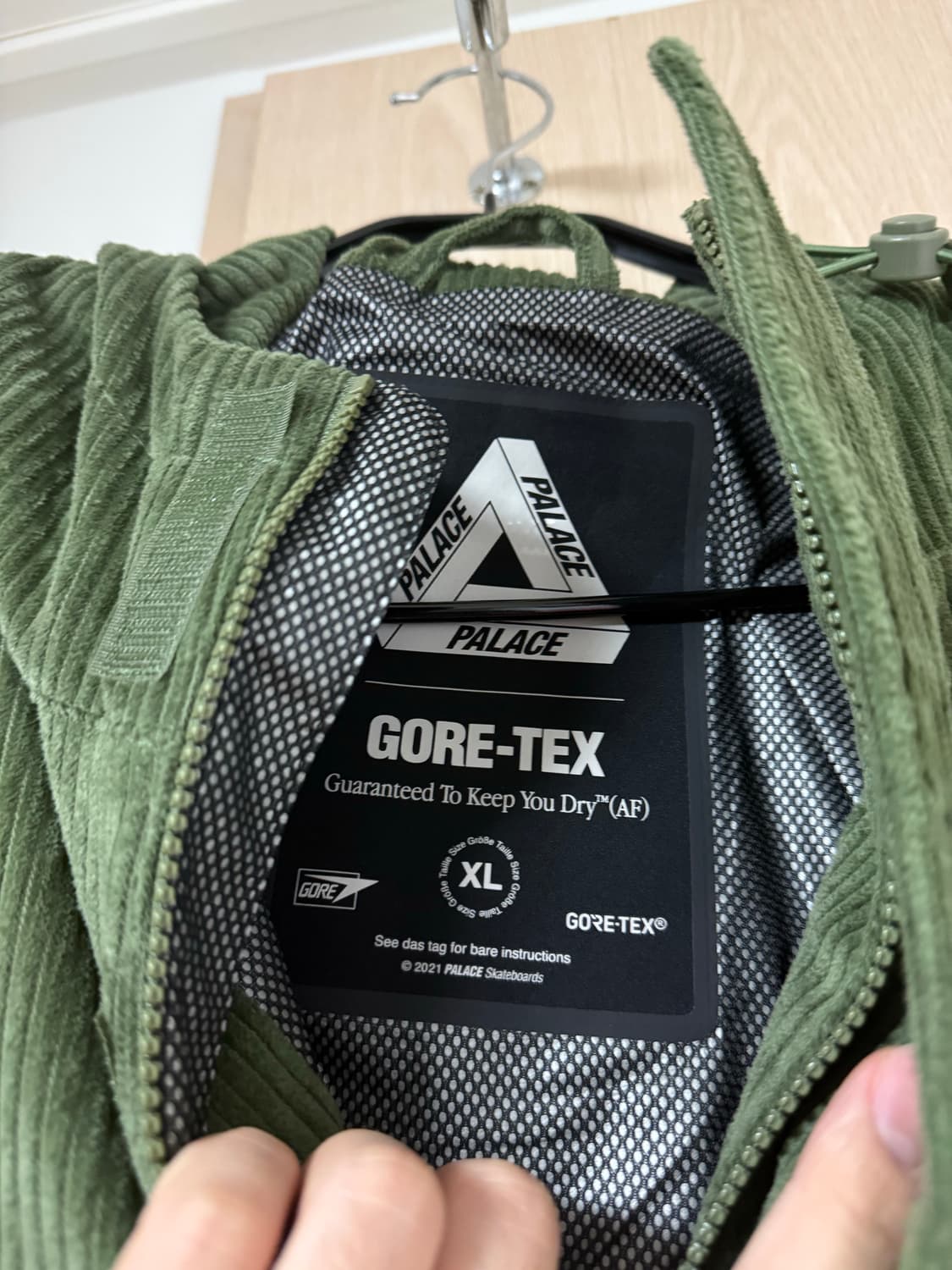 팔라스 고어텍스 코듀로이 아노락 상품이미지2