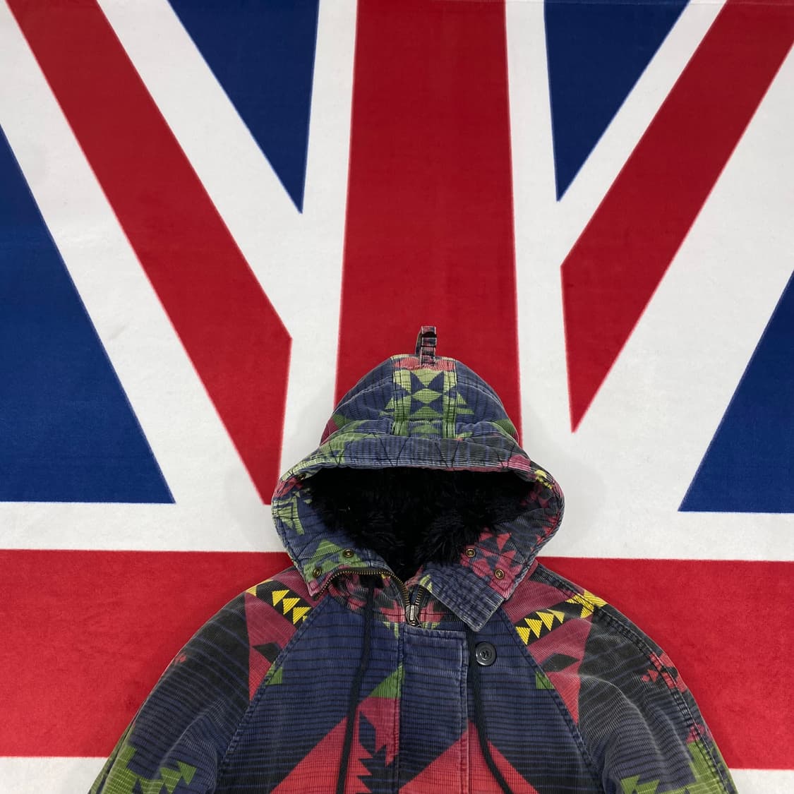 데님앤서플라이 랄프로렌 아즈텍 코듀로이N-3B파카 XS 상품이미지2