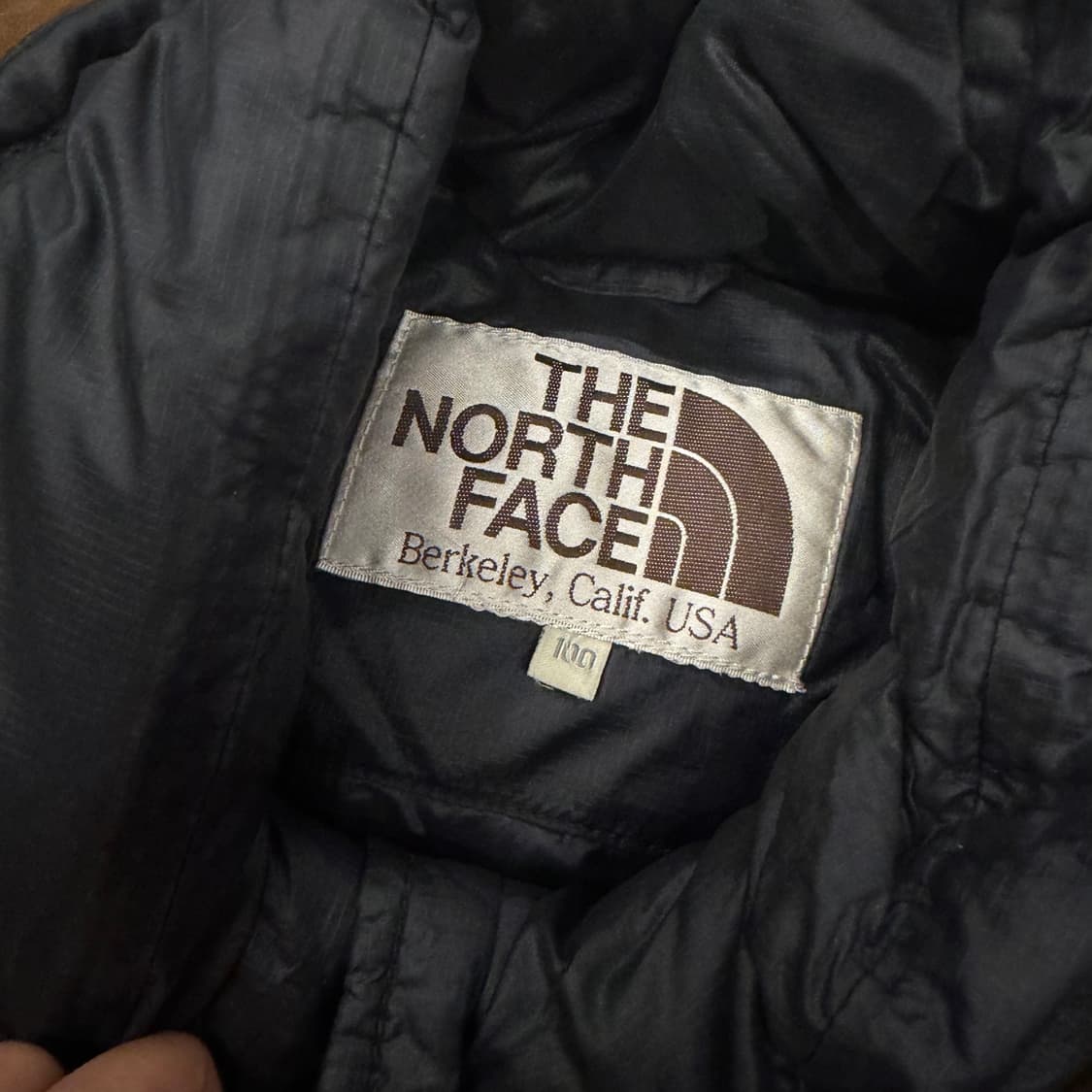 [정품/L] 노스페이스 700LTD 블랙 브라운 눕시 구스다운 패딩 상품이미지5