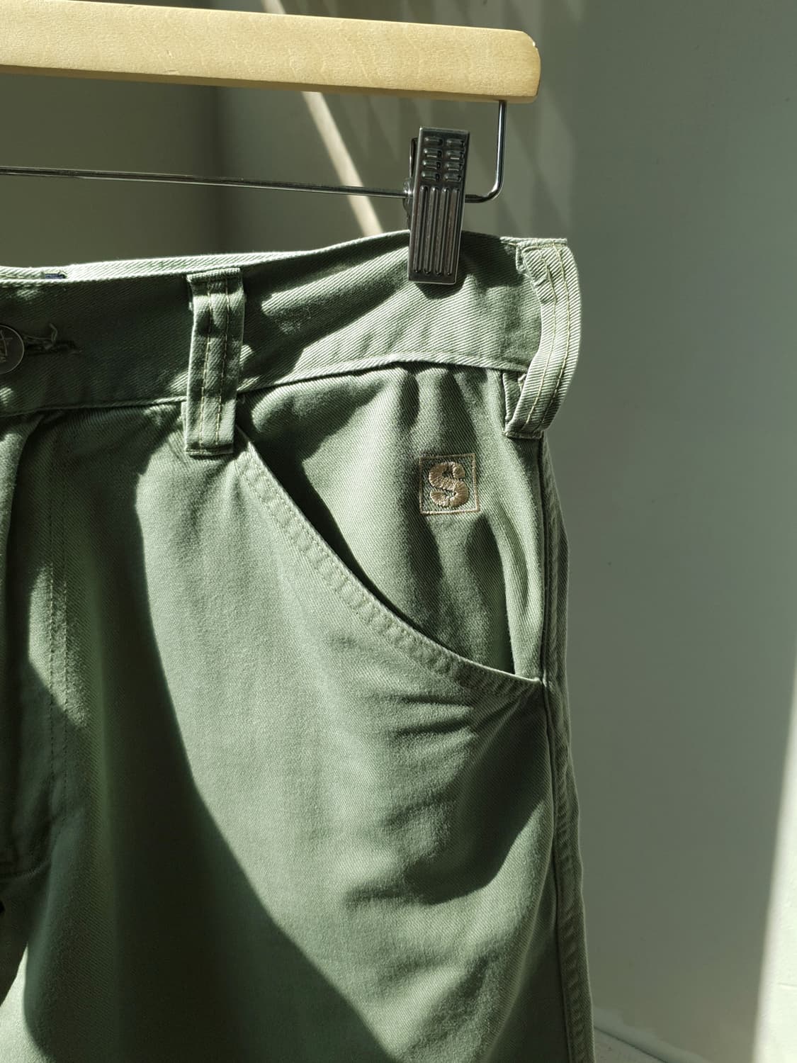 90s STUSSY work shorts 상품이미지3