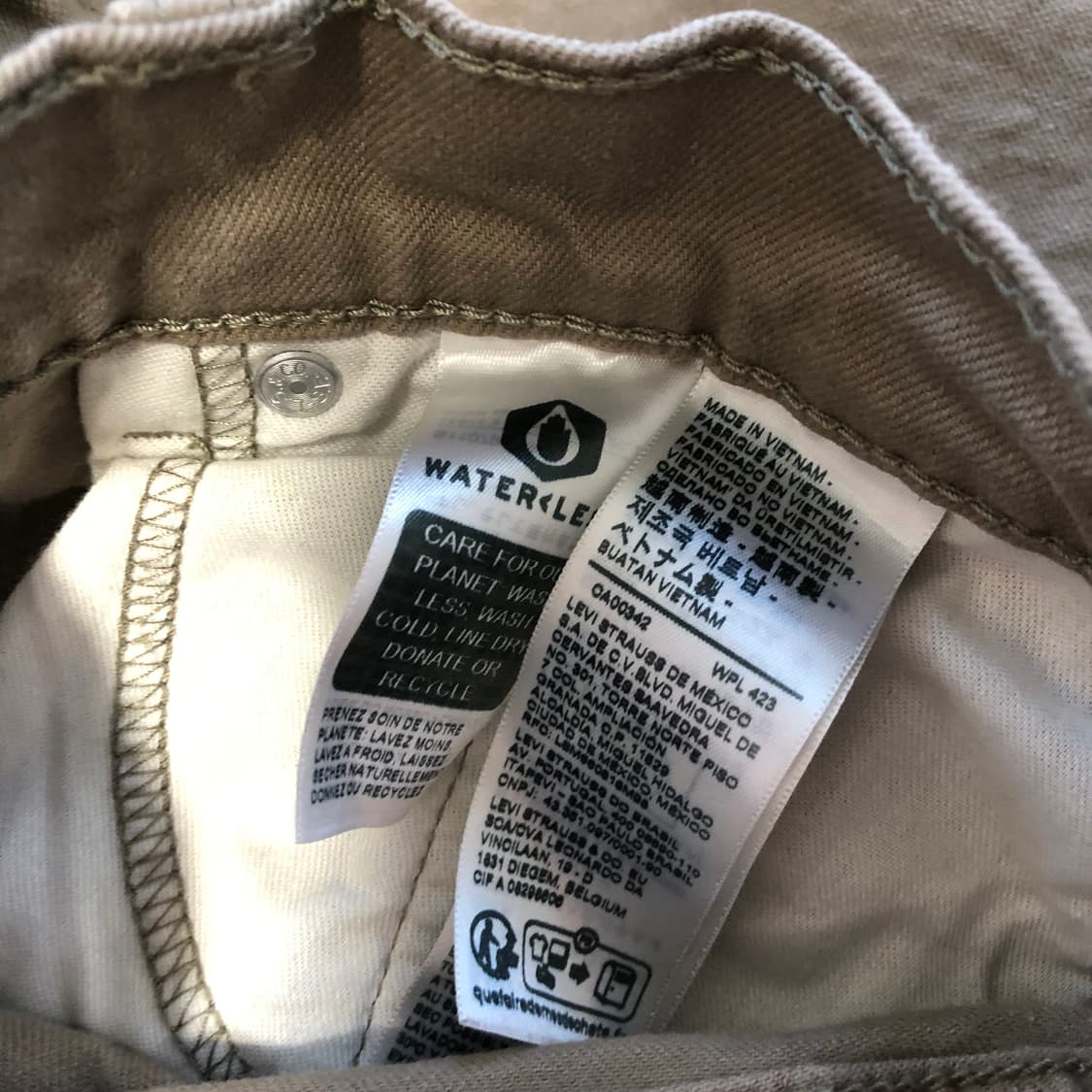 리바이스 505 데님팬츠 상품이미지7