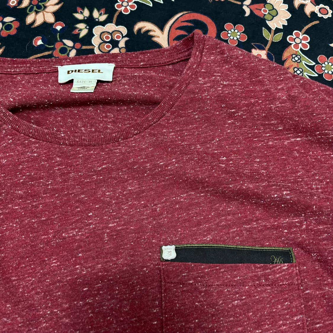 디젤 여성 포켓 반팔티 M/95 상품이미지4