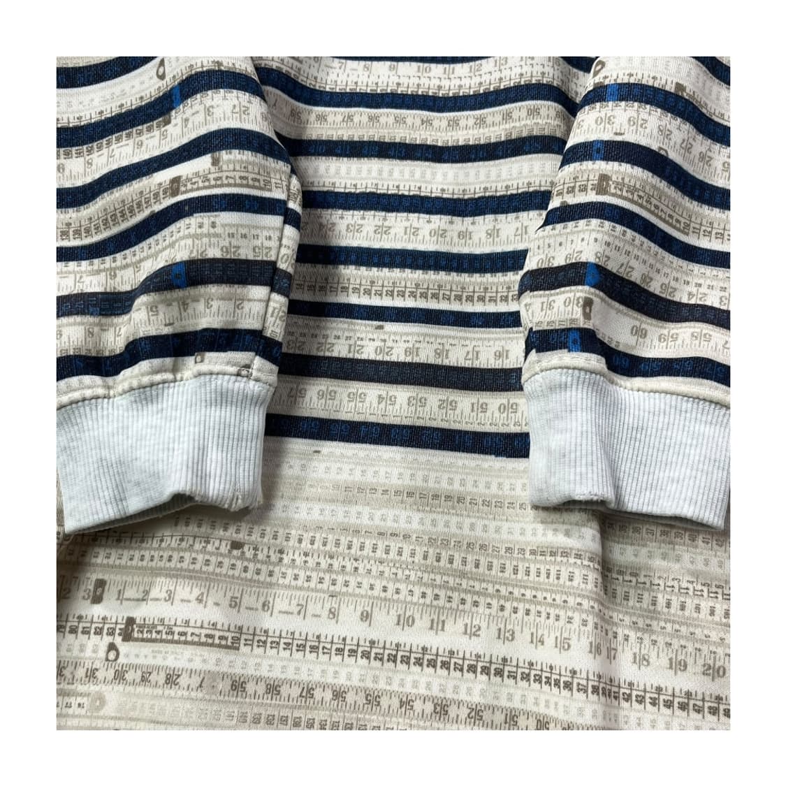 [Jean Paul Gaultier] 장폴고티에 스트라이프 레터링 맨투맨 상품이미지5