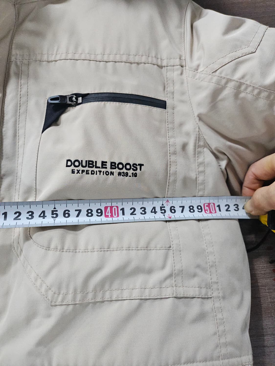 폴램 구스 다운 패딩  베이지 95 상품이미지8