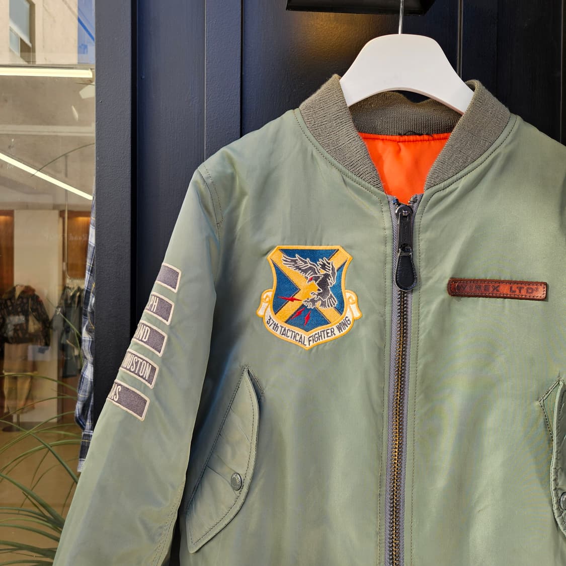 AVIREX 아비렉스 MA-1 플라이트자켓 항공점퍼 야상 여성용 상품이미지2