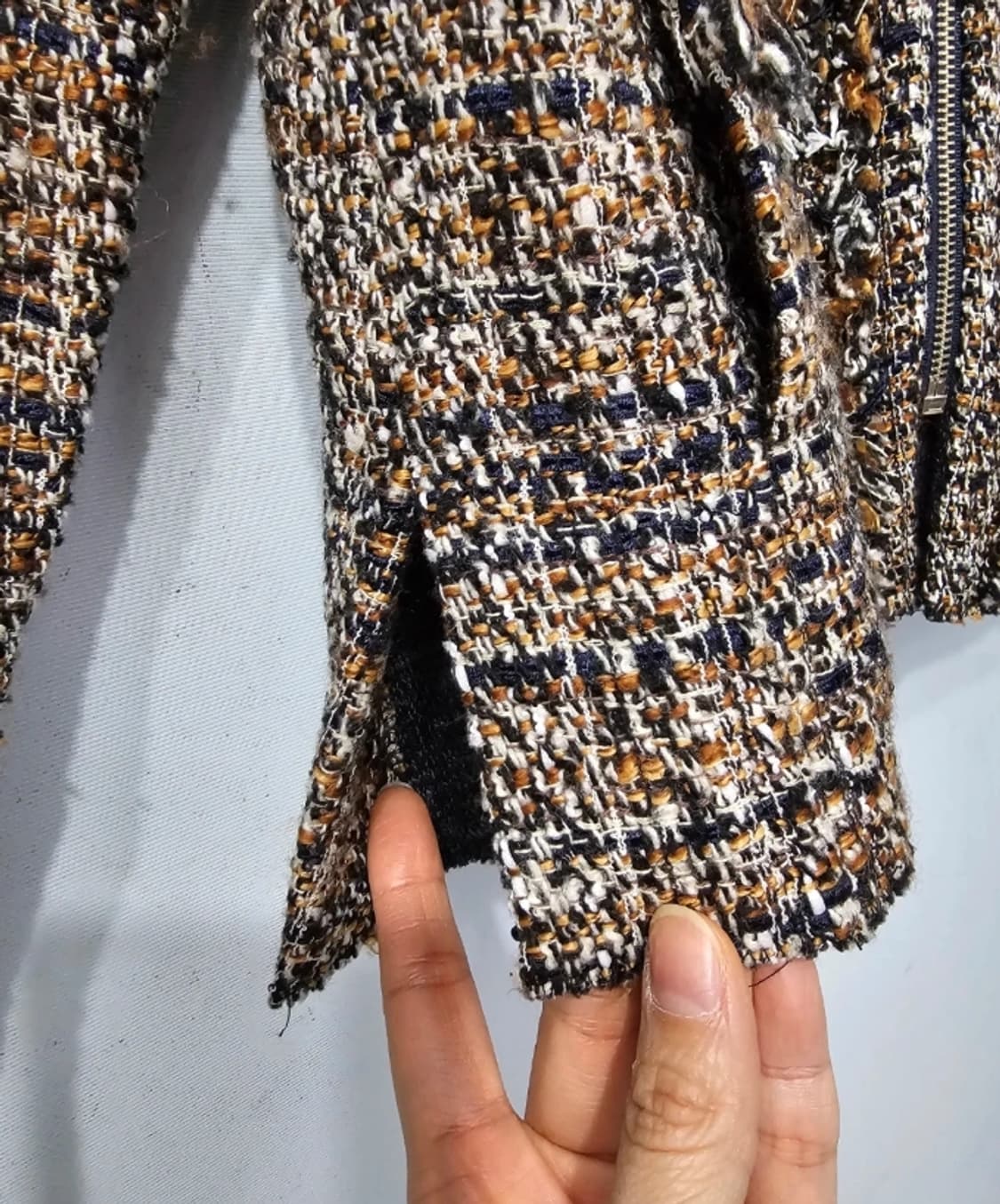 한섬 시스템 SYSTEM 트위드 재킷 자켓 ~66 상품이미지5