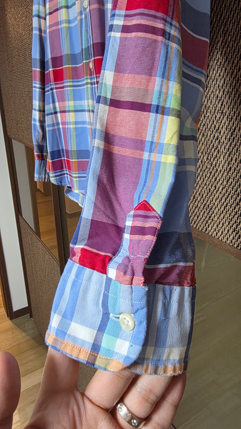 [상태굿] 랄프로렌 옥스포드 마드라스셔츠 / XL 상품이미지5