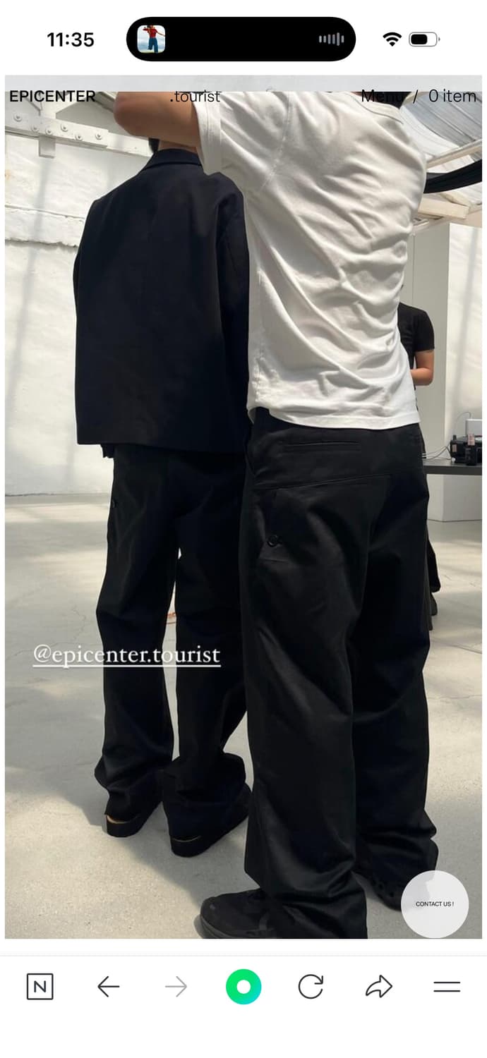 에피센터 투어리스트 alby 팬츠 m 사이즈  상품이미지1