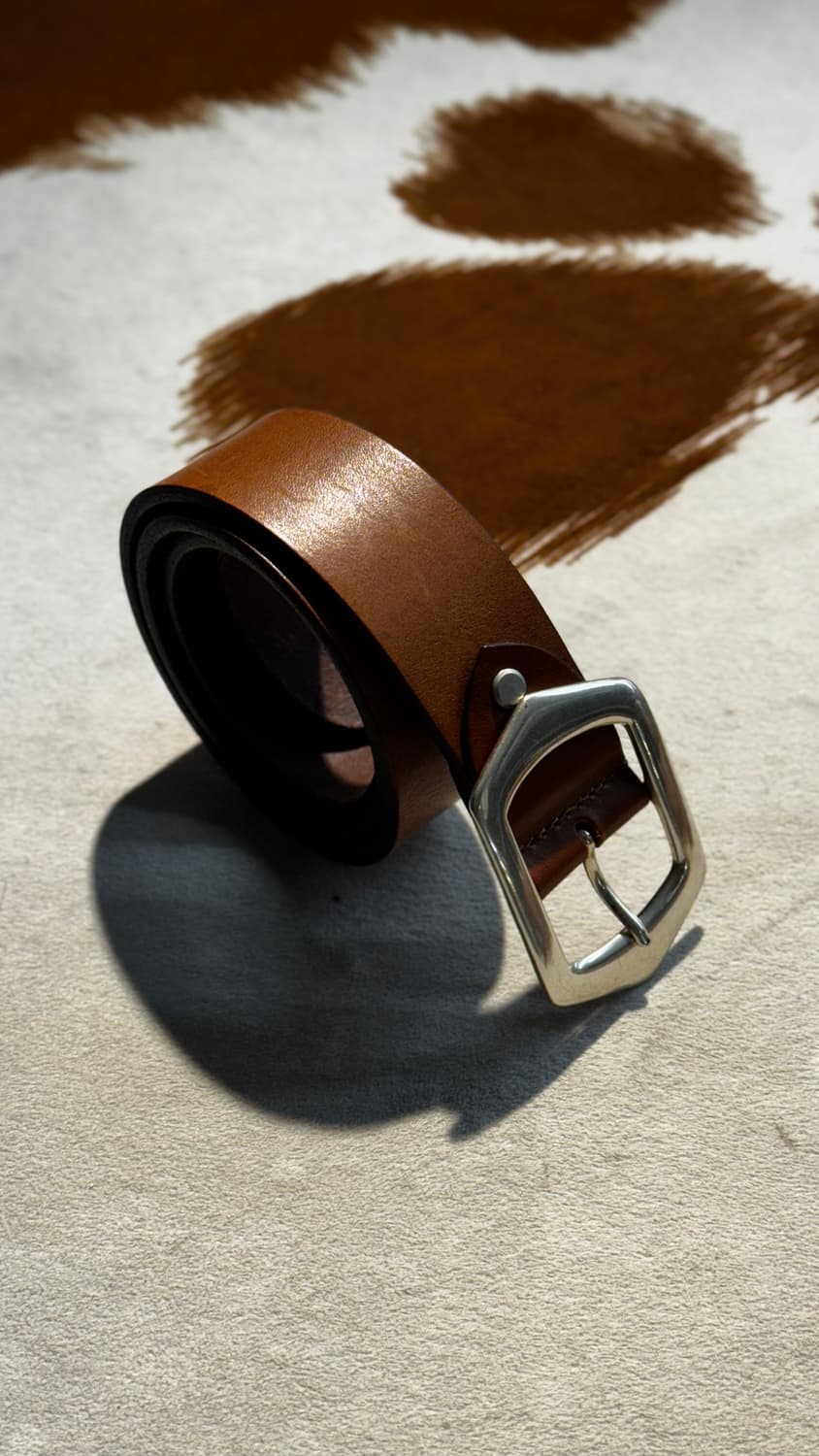 에르메질도 제냐 소가죽 벨트 (OS) 카우레더 상품이미지1