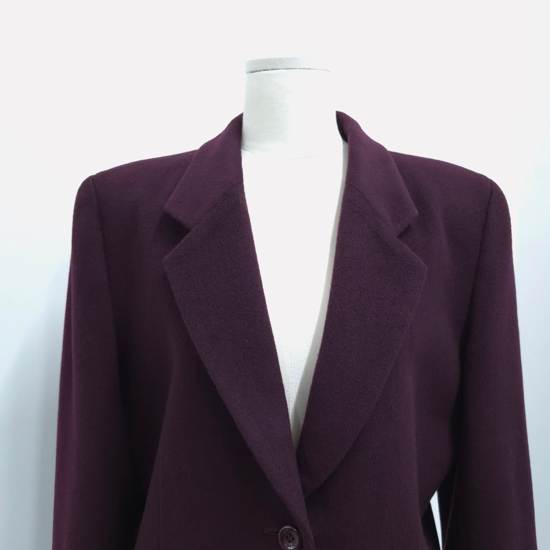 Pure Cashmere 캐시미어100 퍼플 자켓 상품이미지4
